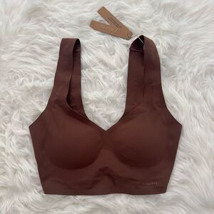 Skims Naked Scoop Tank Bra Jasper Size XXS